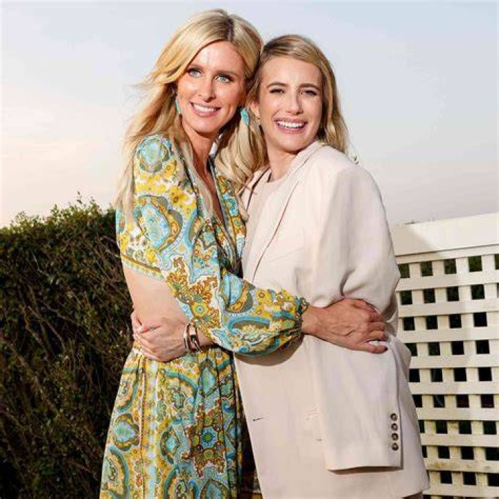 Nicky Hilton Rothschild and Emma Roberts