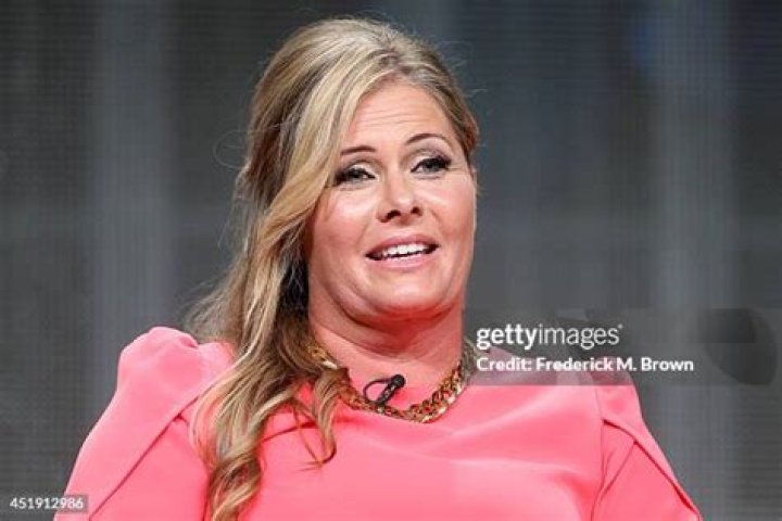 Nicole Eggert speaks onstage at the "Heartbreakers" portion of the Discovery 2014 Summer TCA, in Beverly Hills, Calif Discovery 2014 Summer TCA, Beverly Hills, USA - 9 Jul 2014