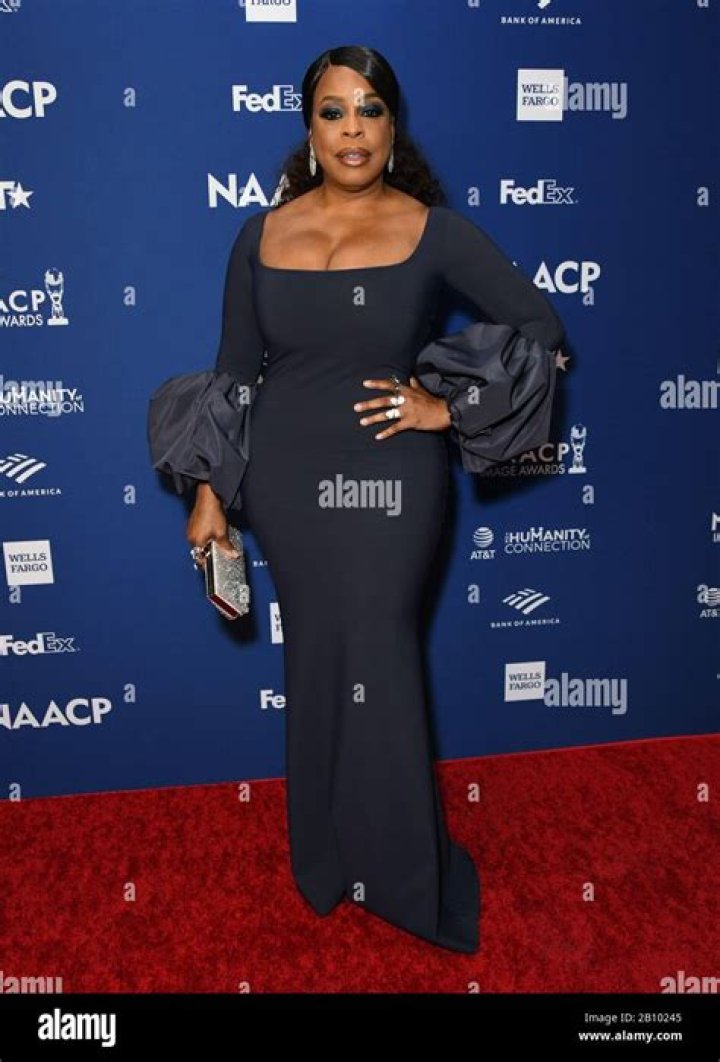 Niecy Nash 51st NAACP Image Awards Non-Televised Dinner, Arrivals, Los Angeles, USA - 21 Feb 2020 Wearing Chiara Boni