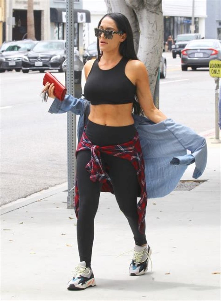 Nikki Bella Abs Stomach Pics