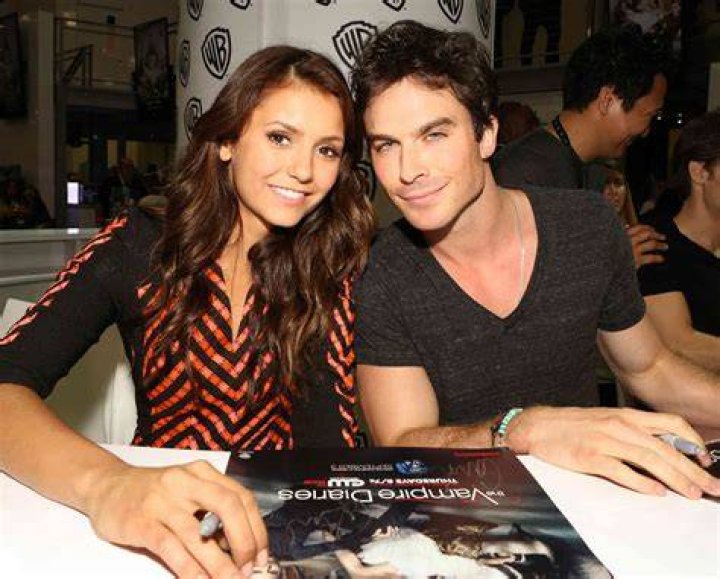 Nina Dobrev Reaction Ian Somerhalder Wedding