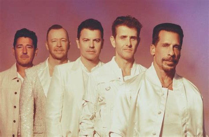 NKOTB "Mixtape Tour 2022" - Jonathan Knight, Donnie Wahlberg, Jordan Knight, Joey McIntyre, Danny Wood performing at Little Caesars Arena, Detroit, MI New Kids On The Block in concert - 24 Jun 2022
