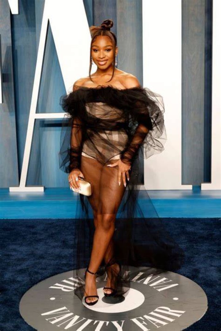 Normani Vanity Fair Oscar Party, Arrivals, Los Angeles, USA - 27 Mar 2022 Wearing Jean-Paul Gaultier
