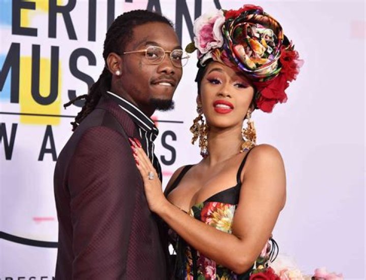 Offset & Cardi B in October 2021