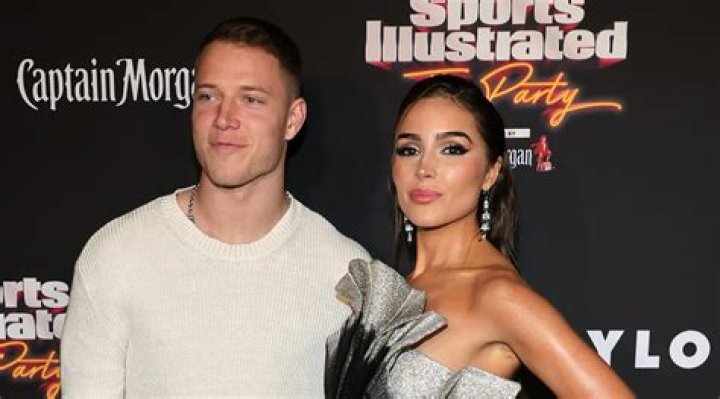 Olivia Culpo and Christian McCaffrey