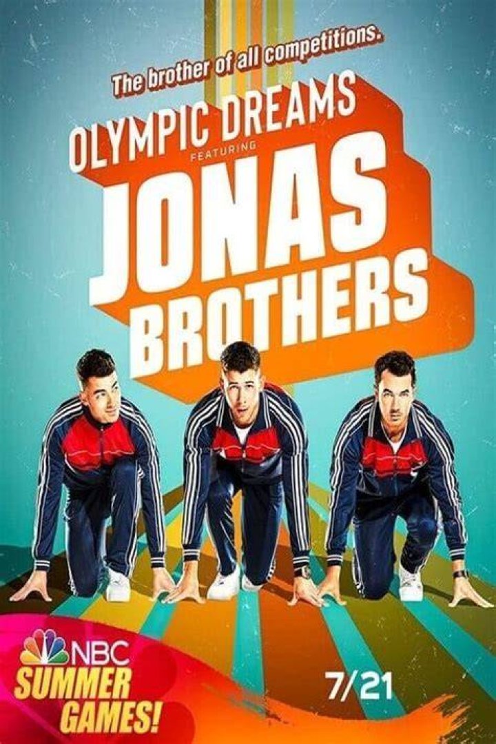 OLYMPIC DREAMS FEATURING JONAS BROTHERS -- Season: 2021 -- Pictured: Joe Jonas, Nick Jonas, Kevin Jonas -- (Photo by: Maarten De Boer/NBC)