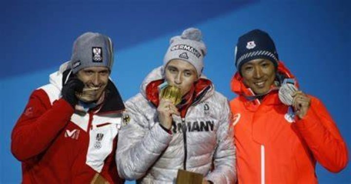Olympics Medals Ceremony Cross Country Women, Pyeongchang, South Korea &ndash; 22 Feb 2018