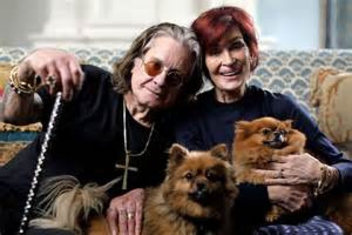 Ozzy Osbourne and Sharon Osbourne