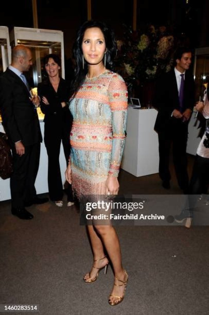 Padma Lakshmi At An Auction & Dinner
