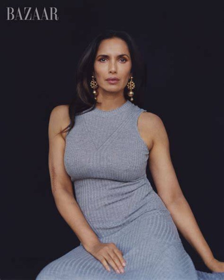 Padma Lakshmi Before The 2019 Heart Truth Go Red for Women Red Dress Show