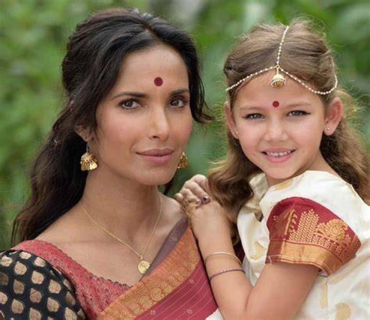 Padma Lakshmi & Daughter Krishna In NYC