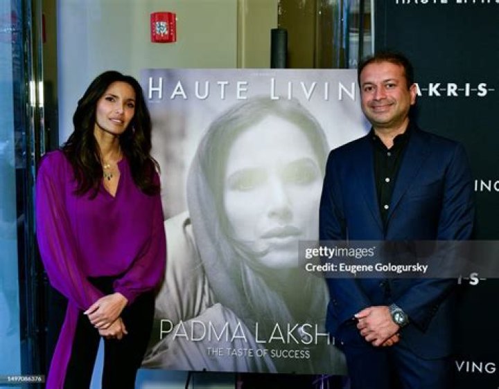 Padma Lakshmi & Kamal Hotchandani