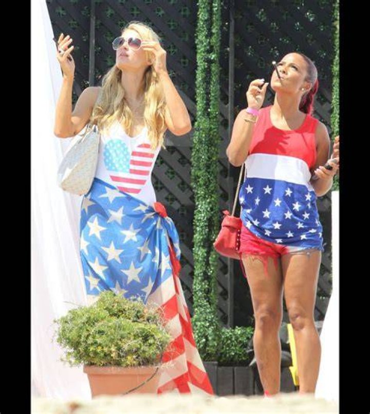 Paris Hilton and Christina Milian