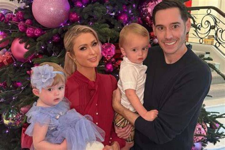 Paris Hilton and her family