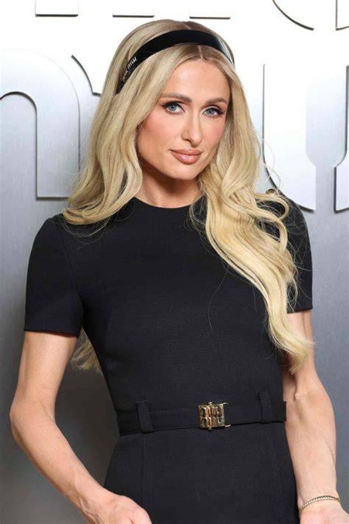 Paris Hilton at her second wedding reception