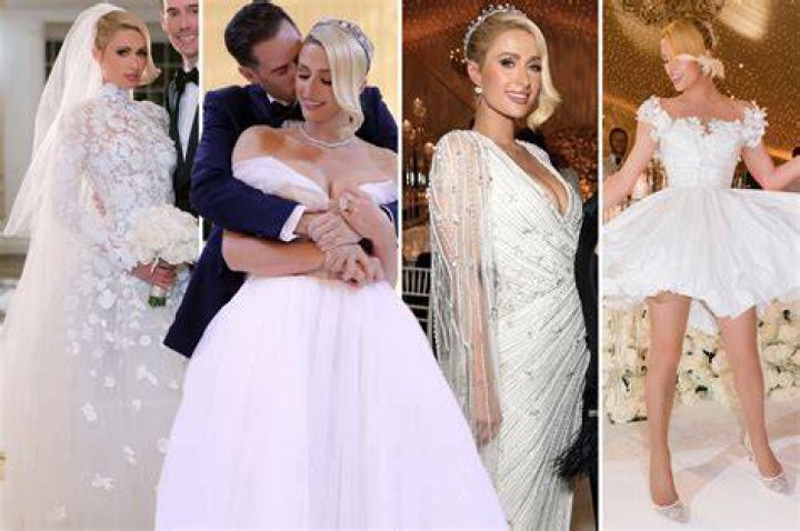 Paris Hilton At The Reception