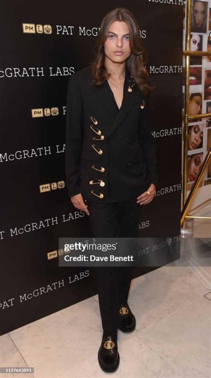 Pat McGrath Muse Damian Hurley launches the Pat McGrath Labs new product range, 'Sublime Perfection: The System' at Selfridges Pat McGrath Labs 'Sublime Perfection: The System' photocall with Damian Hurley, London, UK - 25 Jul 2019 Wearing Versace Same Look Outfit as Liz Hurley