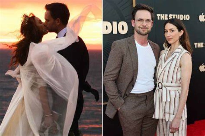 Patrick J Adams and Troian Bellisario The wedding of Prince Harry and Meghan Markle, Pre-Ceremony, Windsor, Berkshire, UK - 19 May 2018