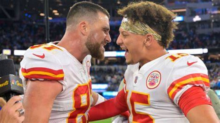 Patrick Mahomes and Travis Kelce