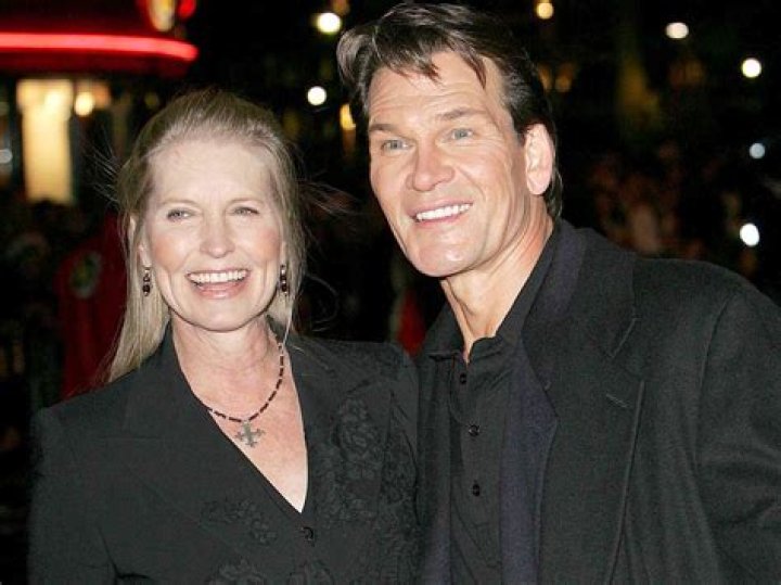 Patrick Swayze and Lisa NiemiPatrick Swayze attends film premiere, London, UK
