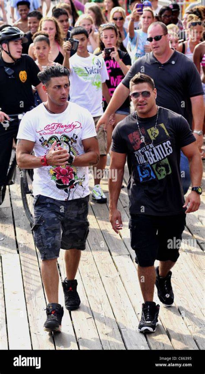 Paul DelVecchio and Ronnie Ortiz-Magro Jr. DJ Pauly D at Rehab, Las Vegas, America - 05 Sep 2015