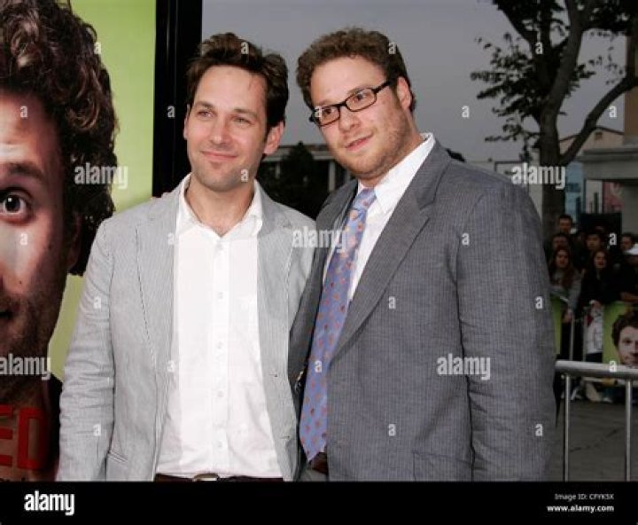 Paul Rudd & Seth Rogan in 2007