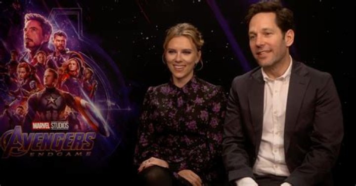 Paul Rudd With Scarlett Johansson & Chris Hemsworth In 2019