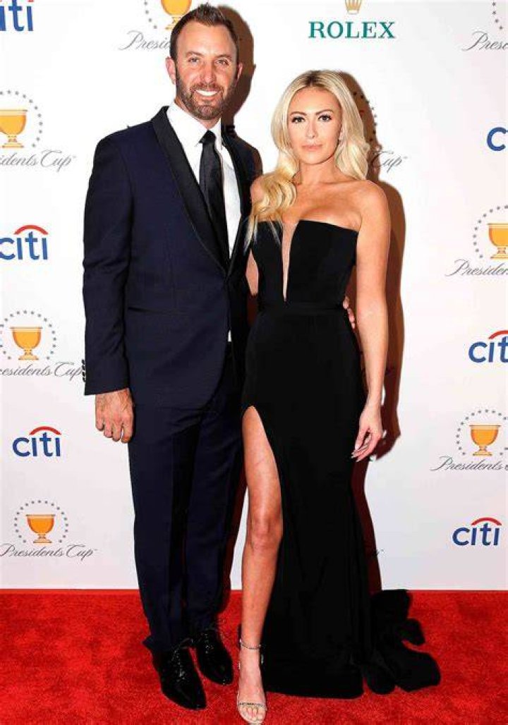 Paulina Gretzky and Dustin Johnson