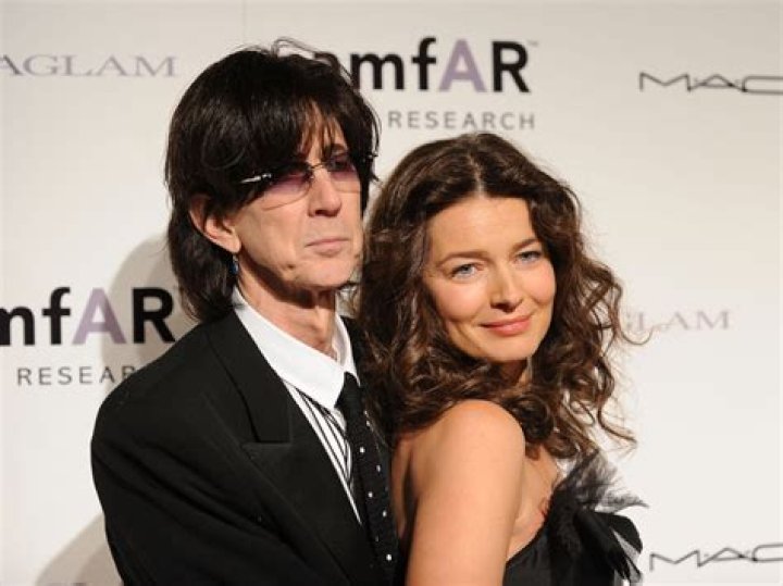 Paulina Porizkova and Ric Ocasek