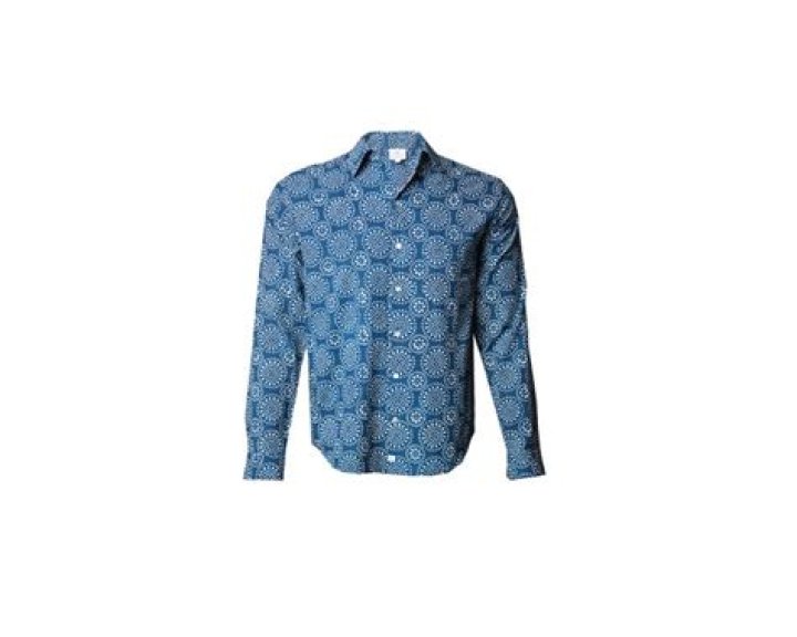 Pax Philomena Ronnie Long Sleeve Men&rsquo;s Button Up Shirt, $75, PaxPhilomena.com