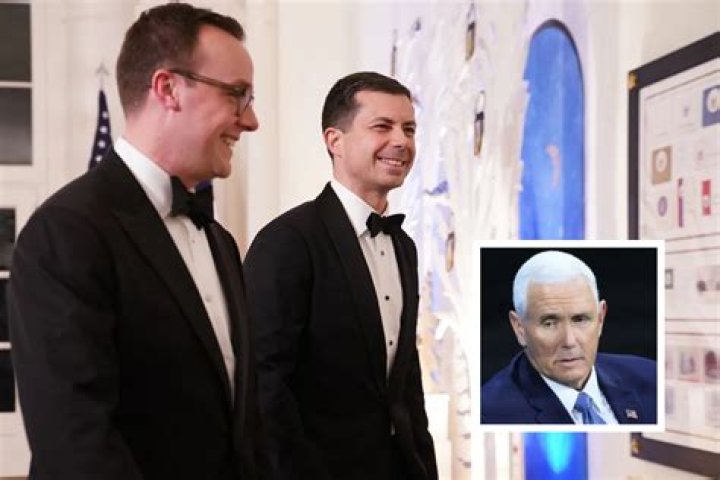 pete chasten buttigieg, mike pence