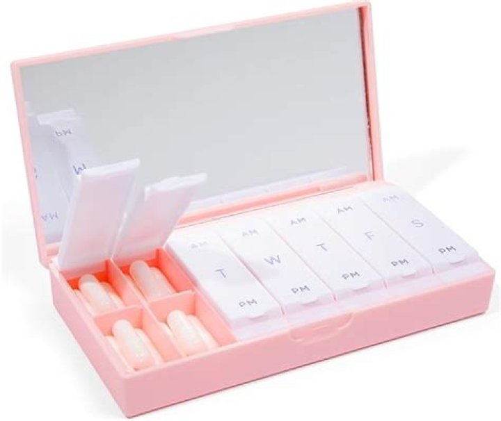 Port and Polish Pink Pillbox, $20, portandpolish.com