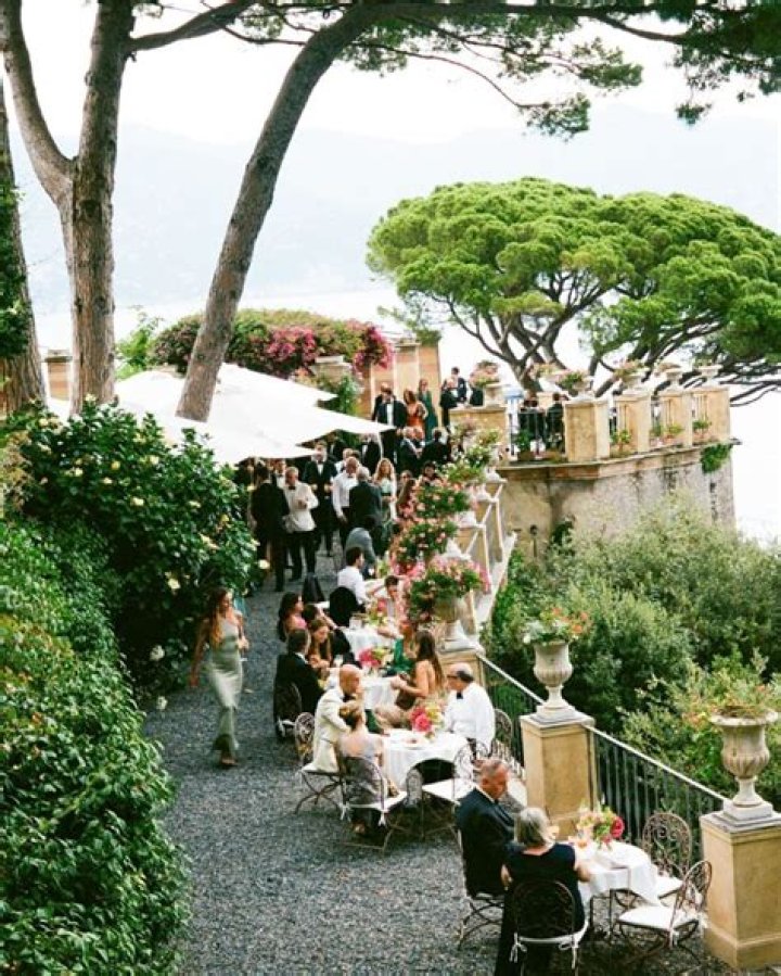 Portofino, ITALY - A newly wedded Kourtney Kardashian dazzles in a unique black mini wedding dress while walking with hubby Travis Barker and son Reign in Portofino, Italy. Pictured: Kourtney Kardashian, Travis Barker, Reign Disick BACKGRID USA 21 MAY 2022 BYLINE MUST READ: VERONESI / BACKGRID USA: +1 310 798 9111 / UK: +44 208 344 2007 / *UK Clients - Pictures Containing Children Please Pixelate Face Prior To Publication*