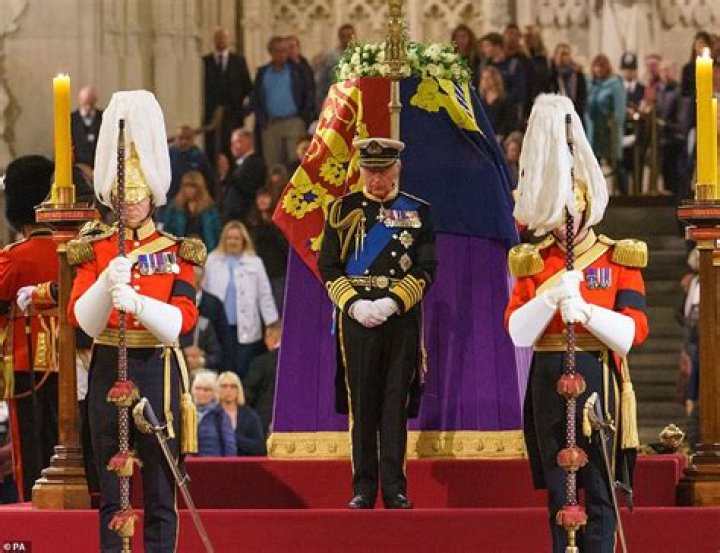 Prince Edward at the vigil