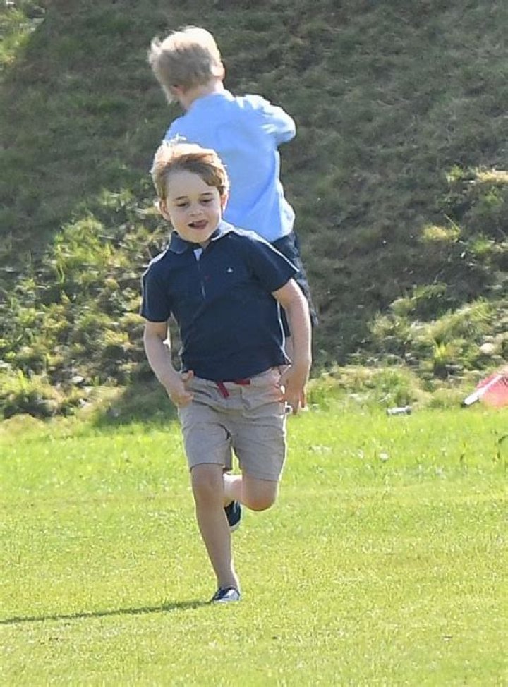Prince George running