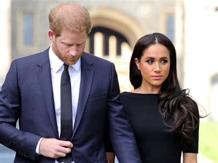 Prince Harry & Meghan Markle in a car