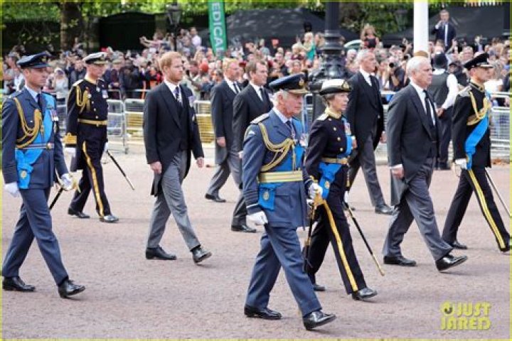 Prince William & Prince Harry Walk At Kensington Palace
