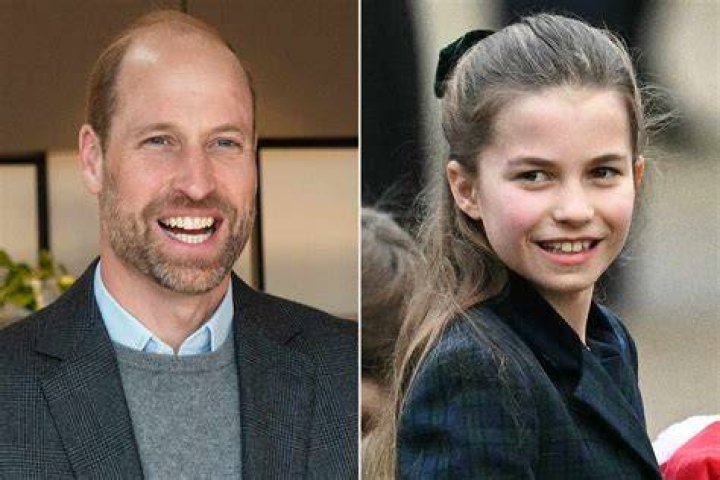 Princess Charlotte and Prince William of Wales depart St. Mary Magdalene Church Christmas Day church service, St. Mary Magdalene Church, Sandringham, Norfolk, UK - 25 Dec 2023