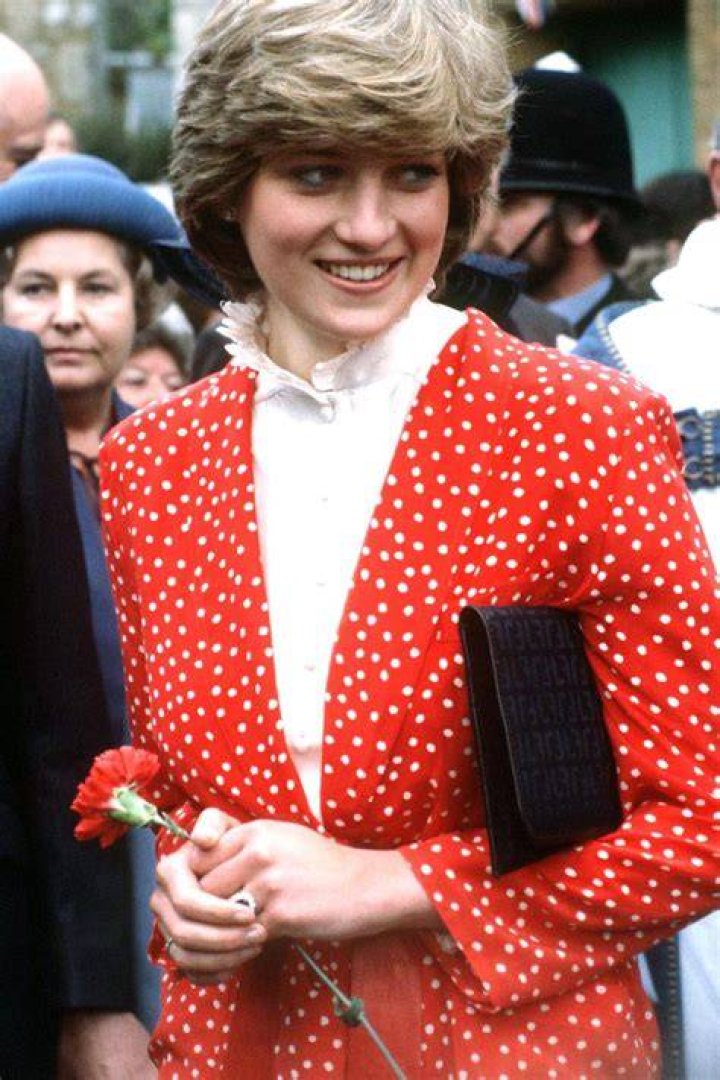 Princess Diana in Polka Dots