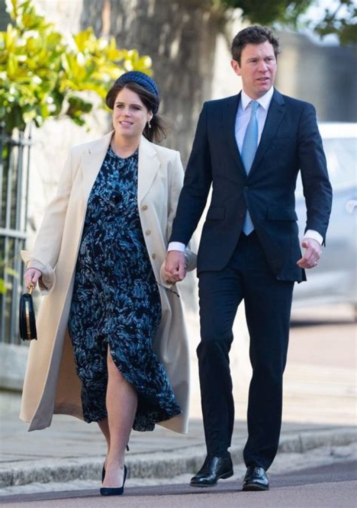 Princess Eugenie & Her Husband walking