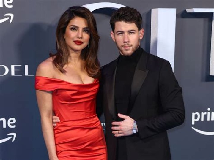 Priyanka Chopra and Nick Jonas pose for wedding photos in Delhi, India along with their guests and friends and family. 04 Dec 2018 Pictured: Nick Jonas, Priyanka Chopra. Photo credit: VB/MEGA TheMegaAgency.com +1 888 505 6342 (Mega Agency TagID: MEGA318596_004.jpg) [Photo via Mega Agency]
