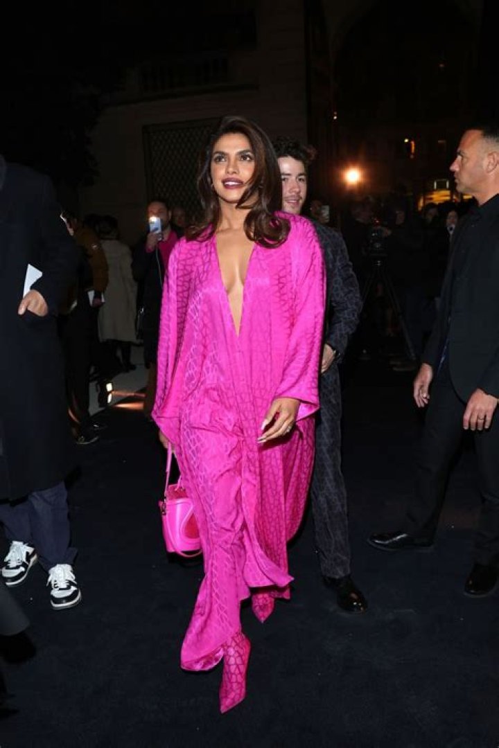 Priyanka Chopra arrives at the 77th annual Golden Globe Awards at the Beverly Hilton Hotel, in Beverly Hills, Calif 77th Annual Golden Globe Awards - Arrivals, Beverly Hills, USA - 05 Jan 2020