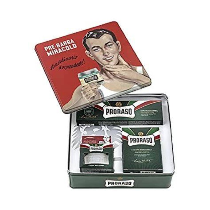 Proraso Vintage Gift Tin, $32, bigelowchemists.com