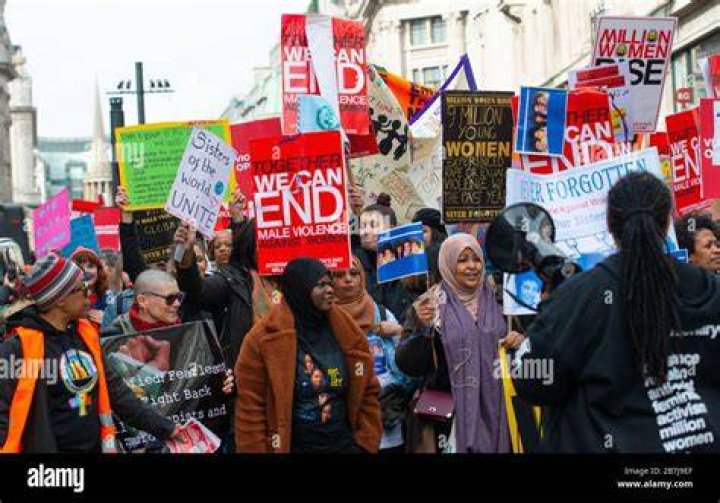 Protesters Women's March, Los Angeles, USA - 19 Jan 2019