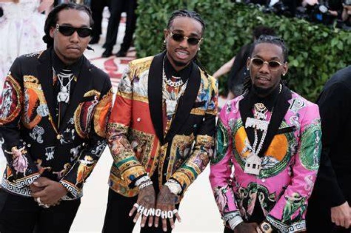 Quavo, Offset and Takeoff - Migos 'Call Of Duty: Vanguard' launch party, Los Angeles, USA - 03 Nov 2021