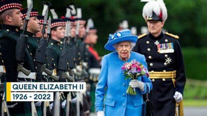 Queen Elizabeth At The Armed Forces Act of Loyalty Parade