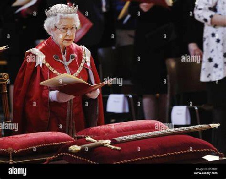 Queen Elizabeth II attending St. Cecilia&rsquo;s Day concert