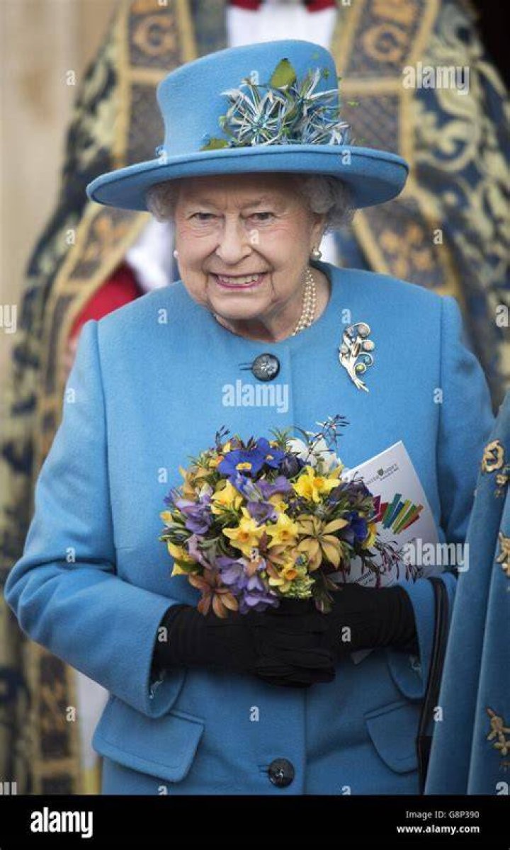 Queen Elizabeth II attends Commonwealth Day service