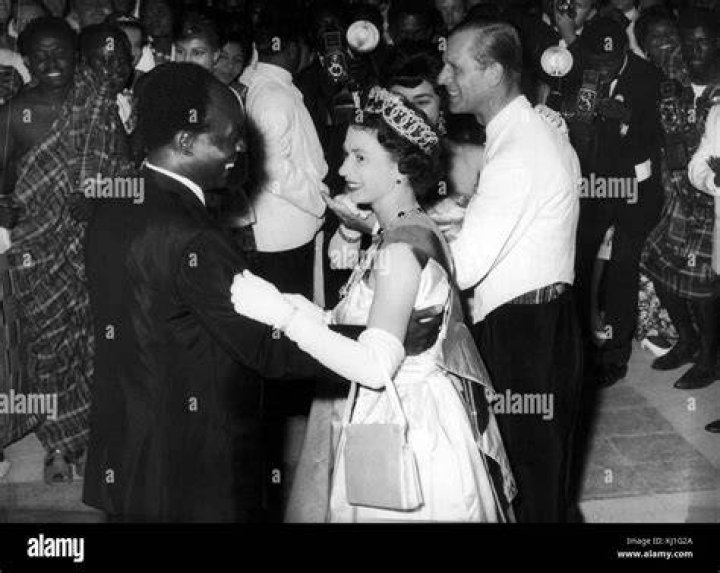 Queen Elizabeth II dances