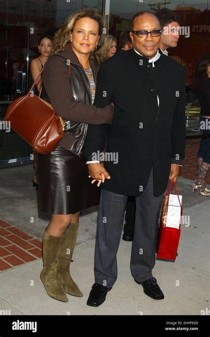 Quincy Jones & Daughter Jolie Attend Stella McCartney Store Opening